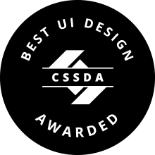 CSSDA Best UI Design Badge