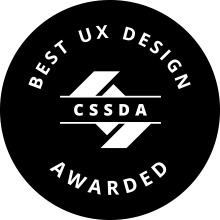 CSSDA Best UX Design Badge